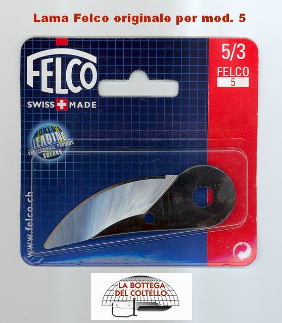 Blade Felco 5 pruning shears