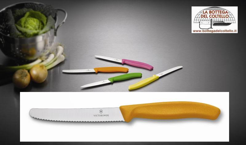 Victorinox Tomato and sausage knife orange