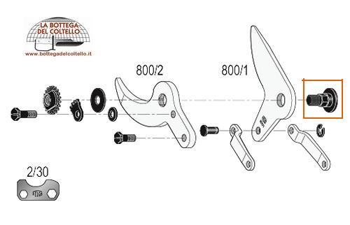 Bolt for Felcotronic 800