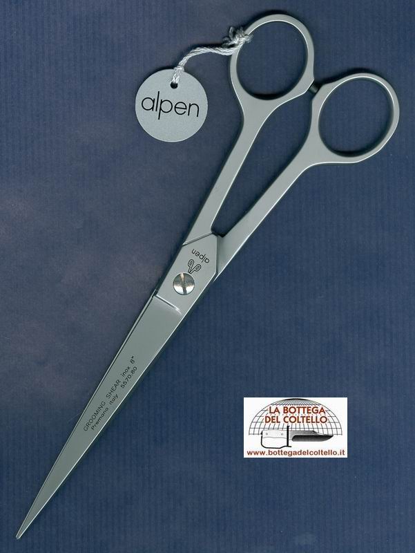 Alpen Grooming shears 8", straight