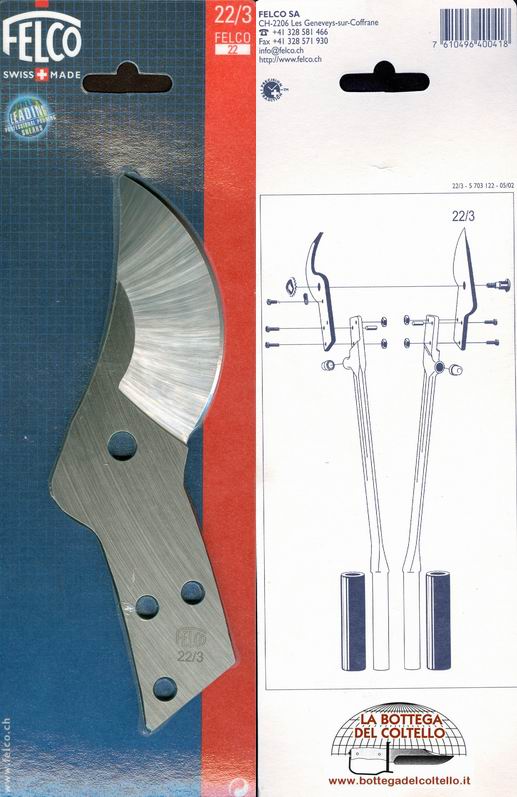 Blade for Felco 22 pruning shears