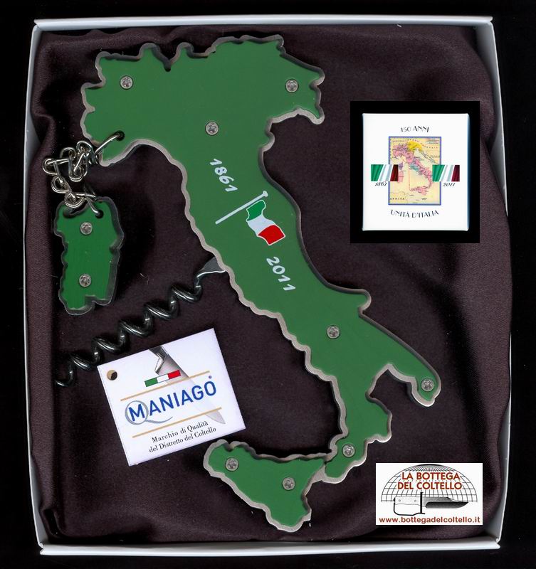 Cavatappi Unit� d'Italia verde