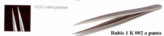 Rubis 1K002 Cosmetic tweezers