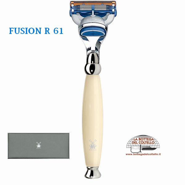 Muhle Rasoio Fusion system bianco