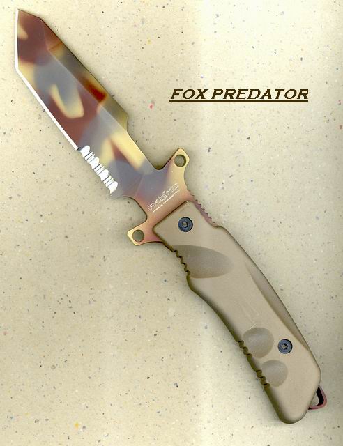 Fox Predator 1 P3DC tanto desert