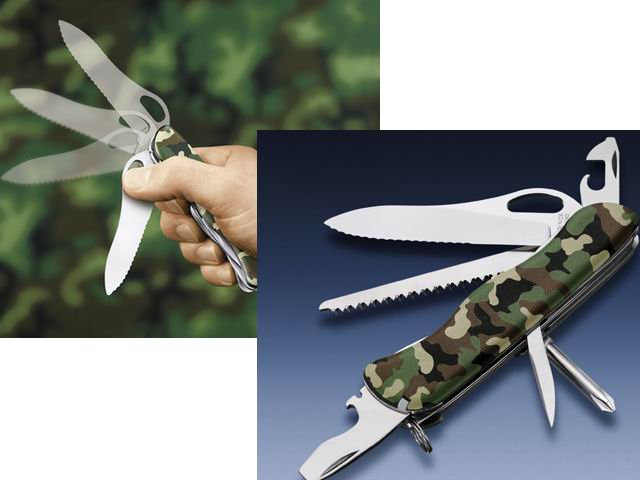 Trailmaster M Camo folding knife Victorinox