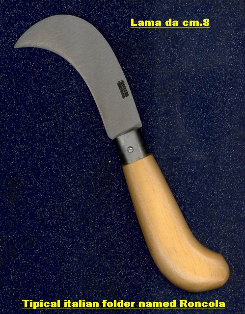 Roncola folding knife 8