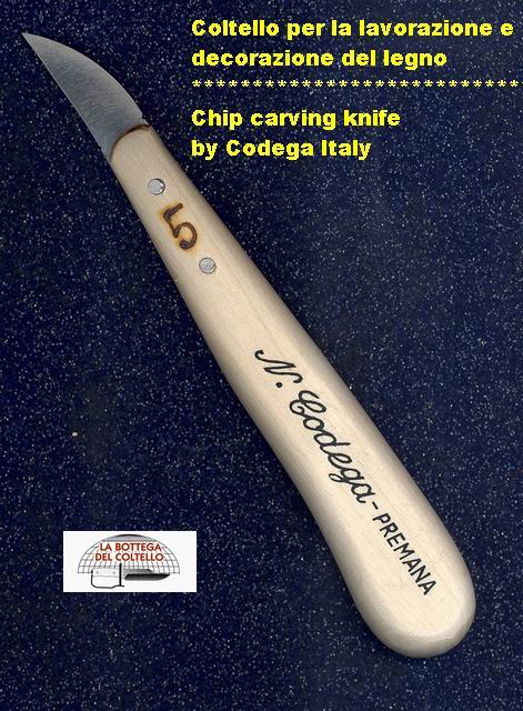 Codega coltello intaglio n� 5 mm 33