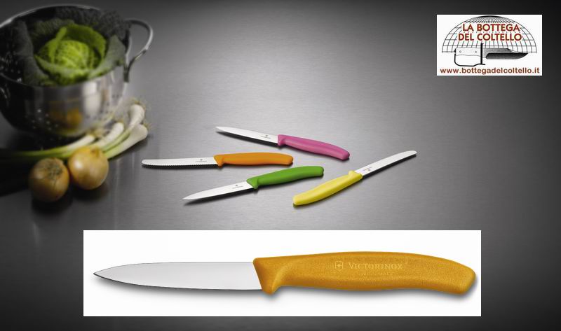 Orange paring knife 8 cm