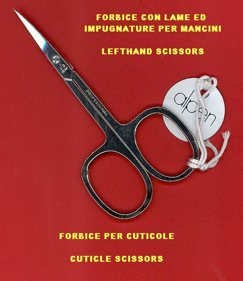 Alpen 1090.35 Left- hand scissors for cuticle