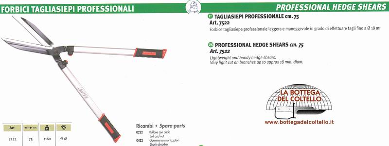 Falket Professional hedge shears cm 75