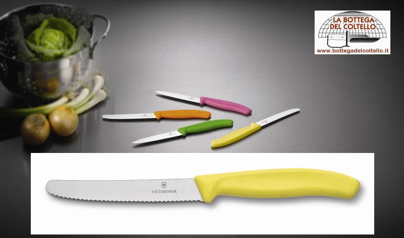 Victorinox Tomato and sausage knife yellow