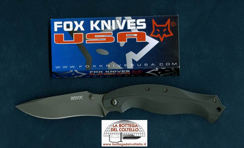 Fox FKU-HV02TiB Havoc folding knife