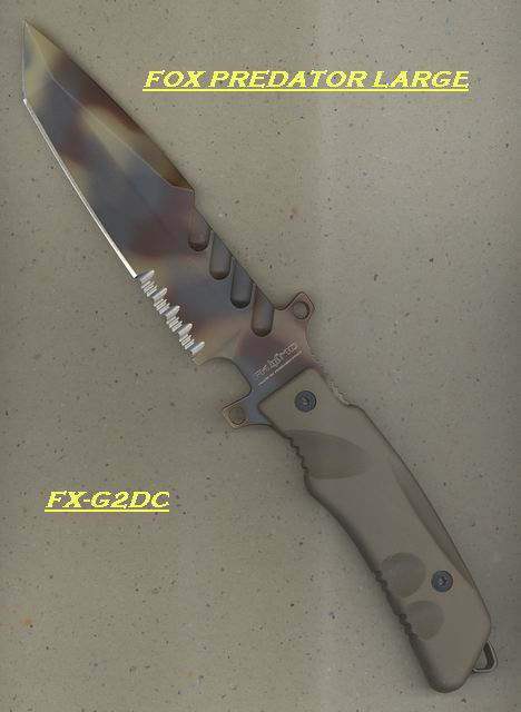 Fox Predator 1G2DC large desert folding knife