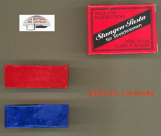 Paste for razor - strops