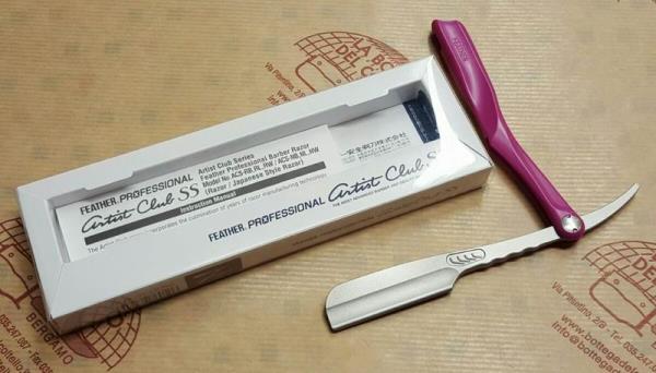 Barber razor Feather wine