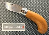 Sabot folding knife Taxus wood