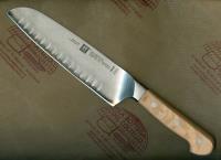 Cutlery Pro Wood Granton Santoku