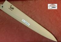 Saya Coprilama per coltello sujihiki 300 Zanmai 