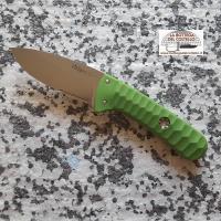 Sax fixed blade knife, green
