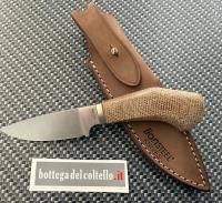 Lionsteel Willy natural canvas micarta